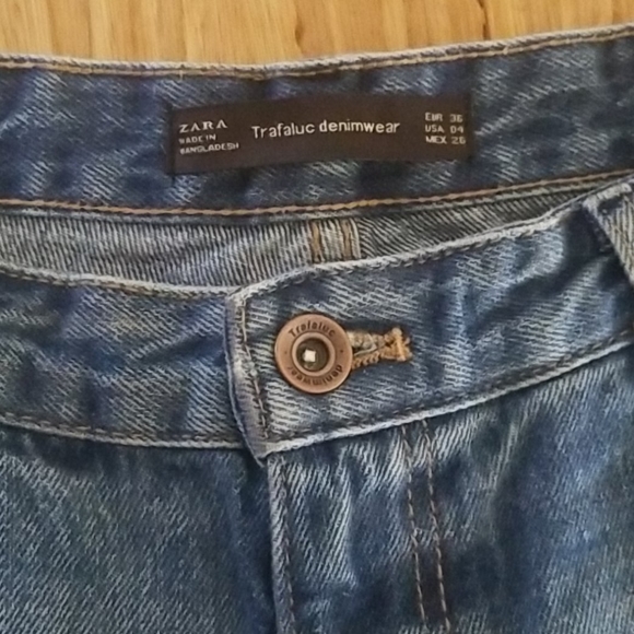 Zara Trafaluc Denimwear Jeans Size 4 - Picture 7 of 7